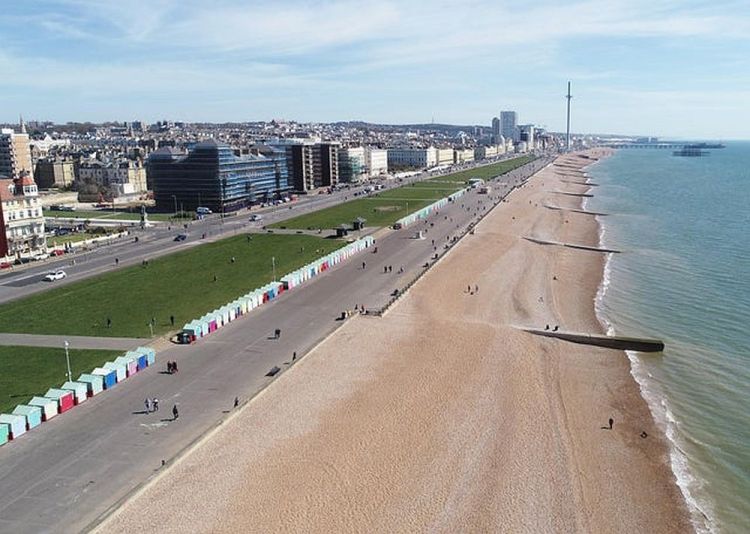 Eastbourne beach